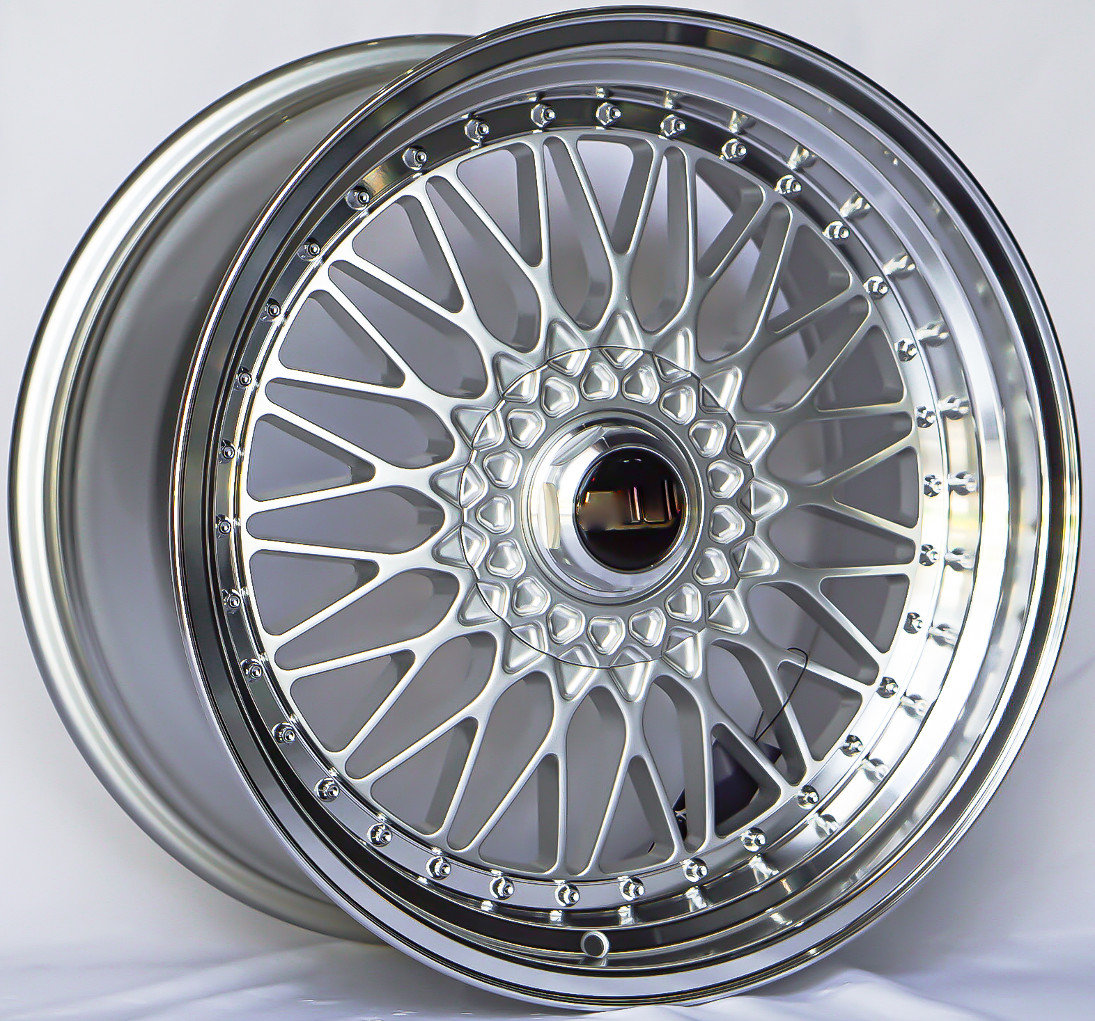 ล้อแม็ก ล้อแม็กใหม่คลาสสิค FlowForming BRS RS 5รู114 ET35-40 ซิลเวอร์ F8.5 R9.5-19นิ้ว 