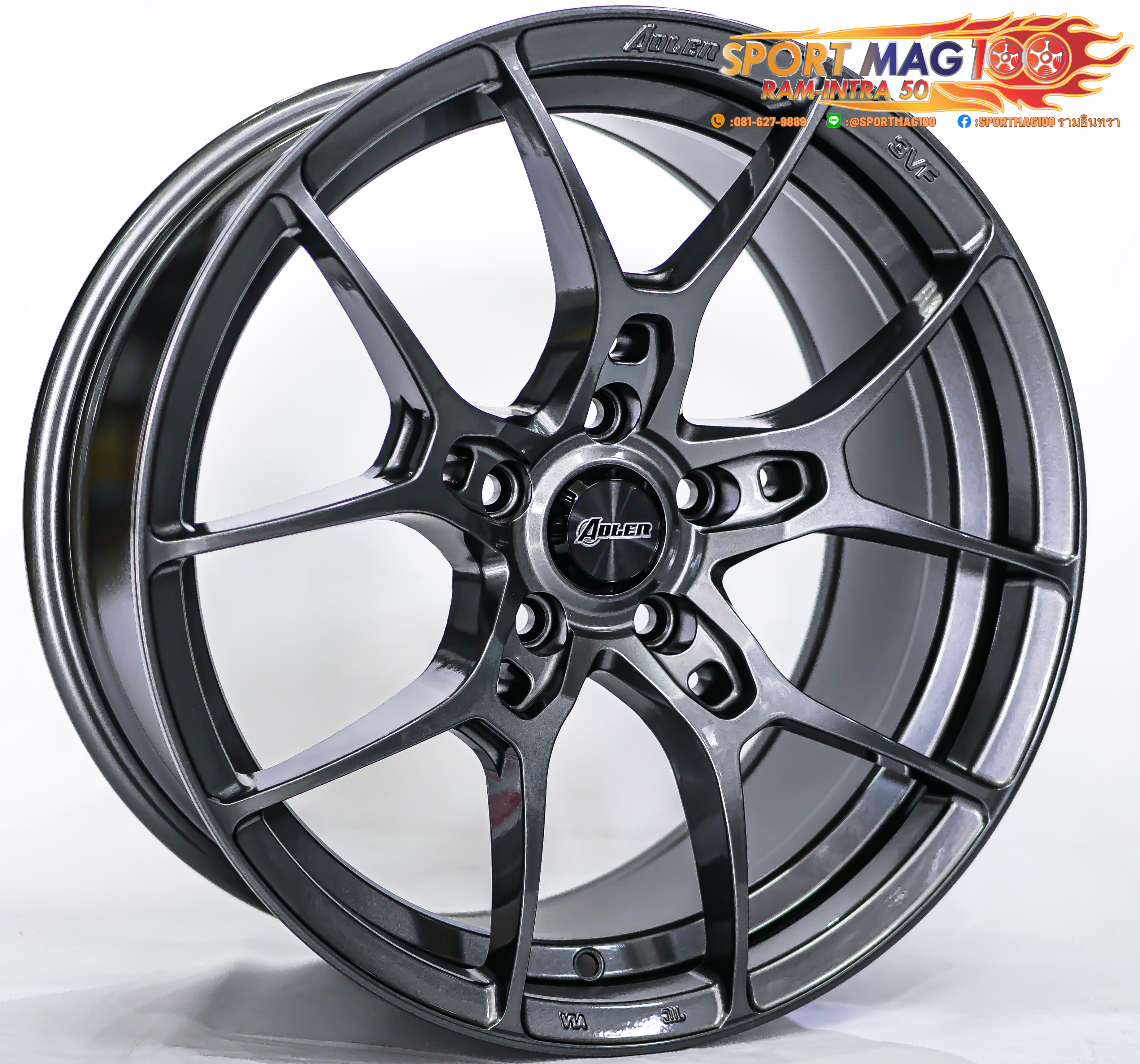 ล้อแม็ก ล้อแม็กใหม่ FlowForming Yachiyoda G25 5รู114 ET35 กันเมทาลิก 8.5-18นิ้ว