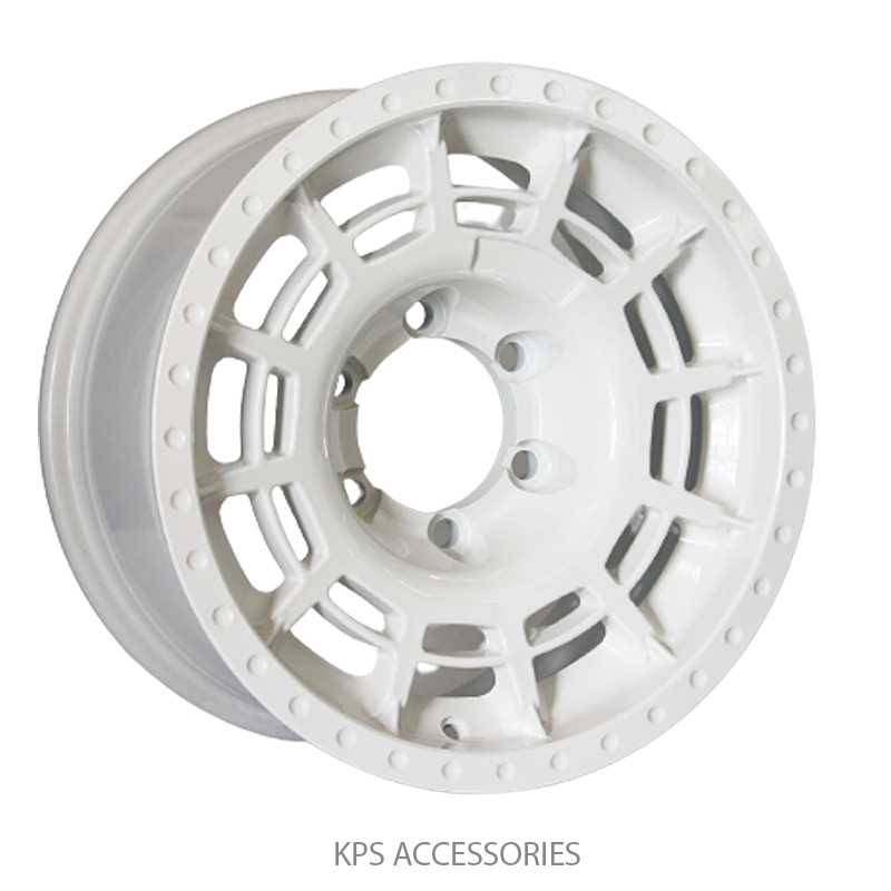 ล้อแม็ก ล้อแม็กใหม่ APEX 4X4 6รู139 ET0 สีขาว 8-17นิ้ว