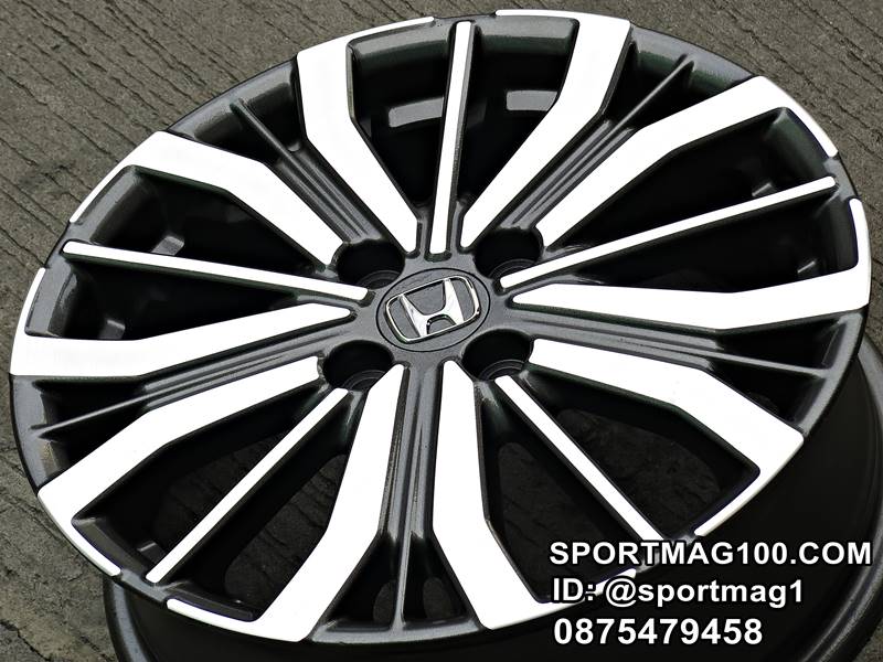 ล้อแม็ก ล้อแม็กมือสอง Honda City ขอบ16นิ้ว 4รู100 เทาหน้าเงา กว้าง 6นิ้ว(รามอินทรา-ลาดพร้าว)
