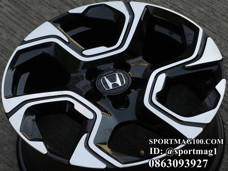 ล้อแม็ก แม็กซ์ป้ายแดง New Honda CRV 5รู114 ดำหน้าเงา 7-18นิ้ว(ลาดพร้าว)