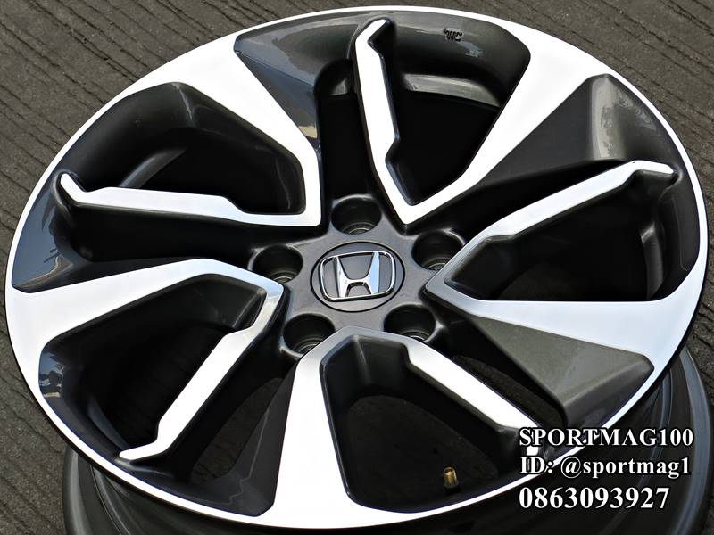 ล้อแม็ก แม็กซ์มือสอง Honda NewAccord 5รู114 กันเมทาลิกหน้าเงา 7.5-17นิ้ว(เลียบด่วน-รามอินทรา)