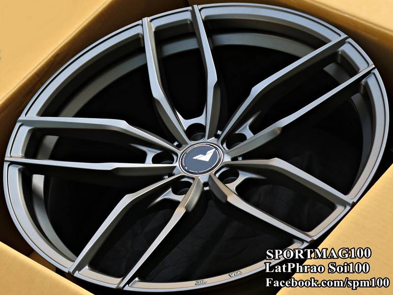 ล้อแม็ก  ล้อแม็กเบา FlowFroming Vorsteiner F105 5รู112 เทา F8.5 R9.5-20นิ้ว