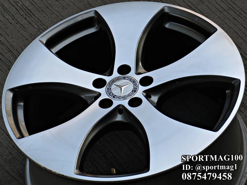ล้อแม็ก ล้อแม็กซ์แท้ห้าง Benz GLE250 5รู112 กันเมทาลิกหน้าเงา Et57 9-20นิ้ว(ลาดพร้าว)