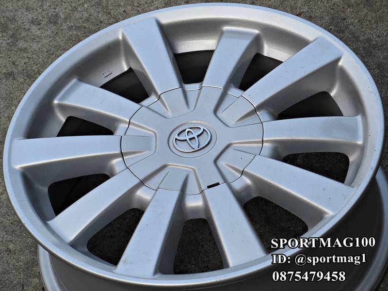 ล้อแม็ก ล้อแม็กซ์มือสองห้าง Toyota Alphard 5รู114 ซิลเวอร์ 6.5-16นิ้ว(ลาดพร้าว)