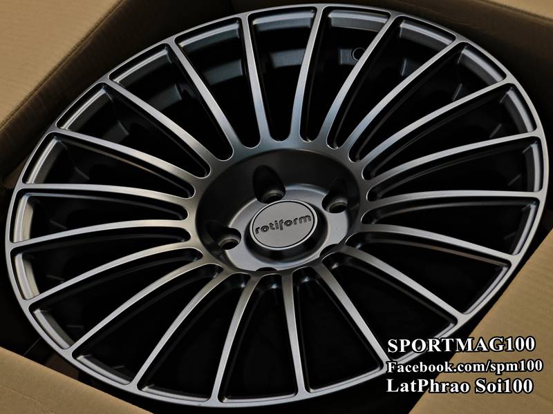 ล้อแม็ก แม็กซ์ใหม่ USA ROTIFORM BUC 5รู120 สำหรับซีรี่ย์3-5ใหม่ F8.5 R9.5-19นิ้ว