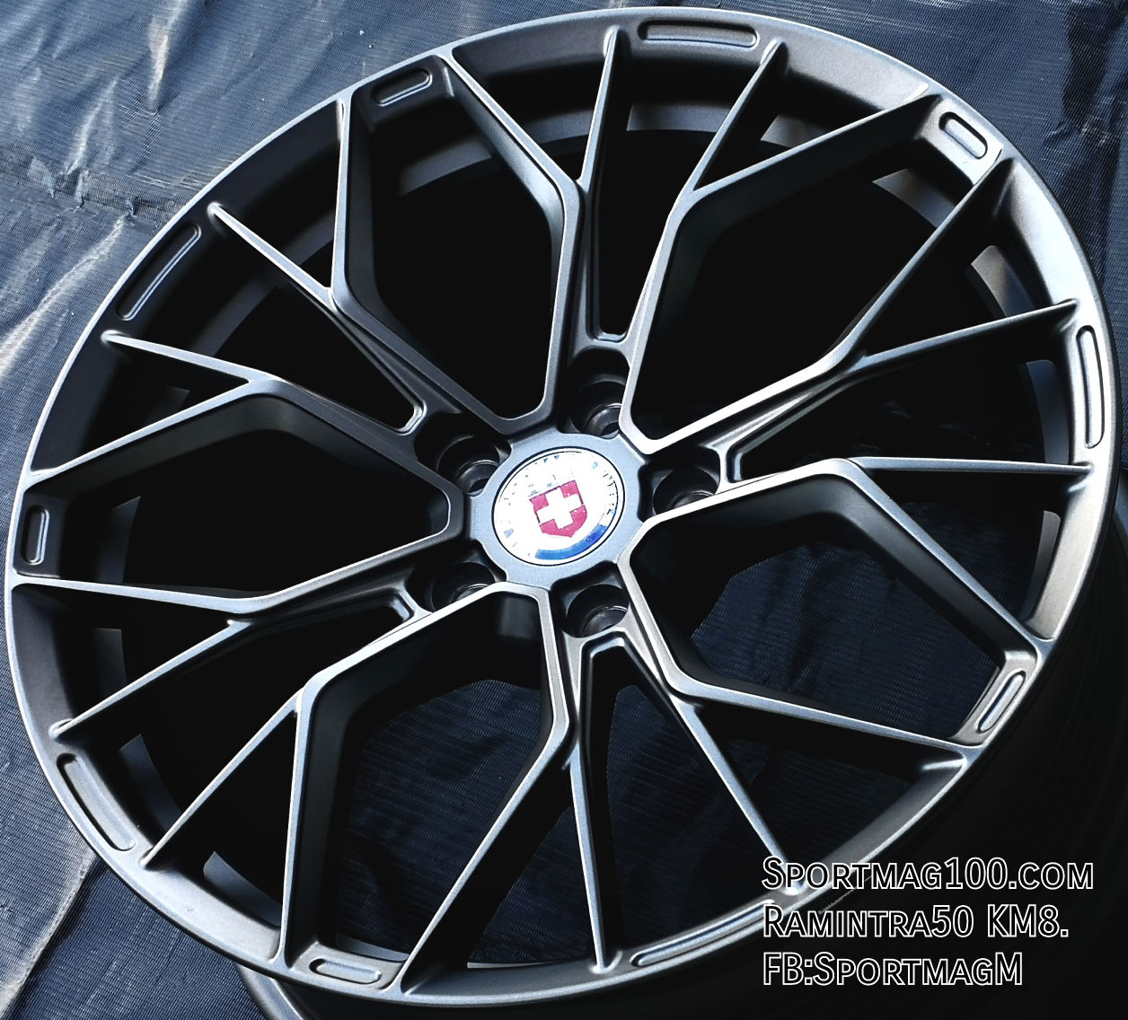 ล้อแม็ก ล้อแม็กใหม่ FlowForming HRE FF01 5รู114 ET35-38 กันด้าน F8.5 R9.5-19นิ้ว