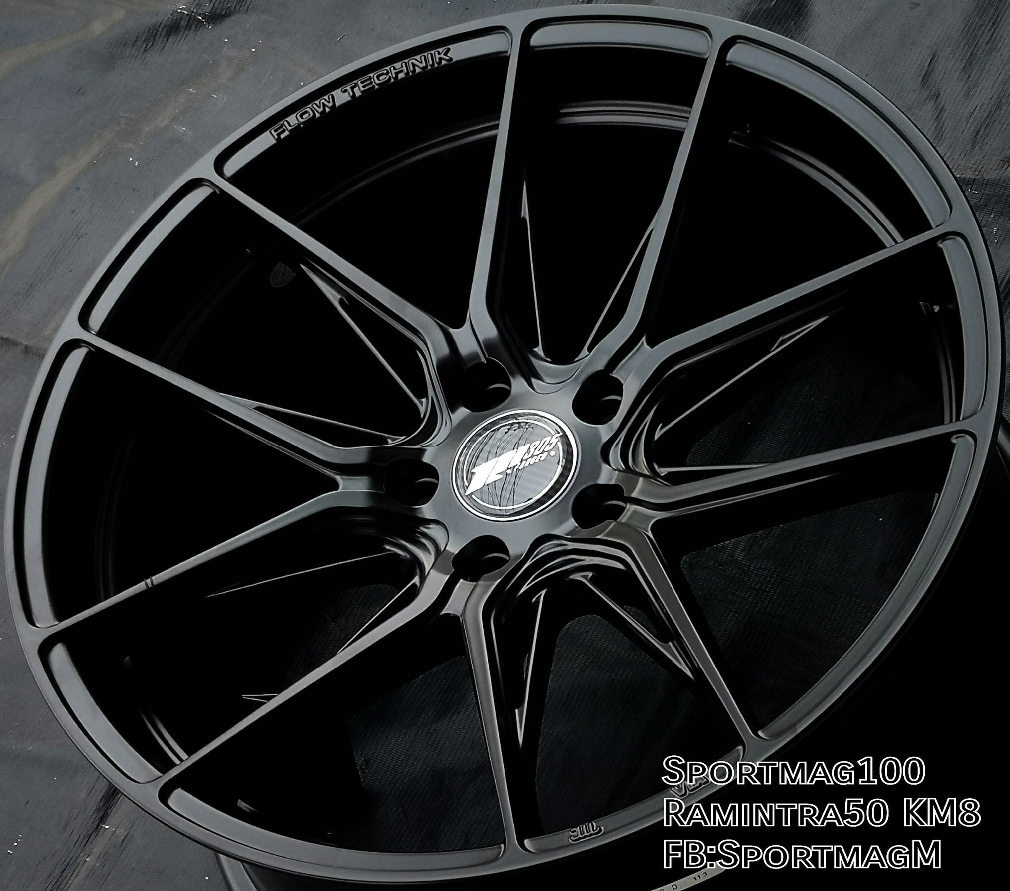ล้อแม็ก  แม็กซ์ใหม่เบาสุดๆ USA 305Forged FT113 5รู114 ET35-40 ดำด้าน F8.5 R9.5-19นิ้ว 