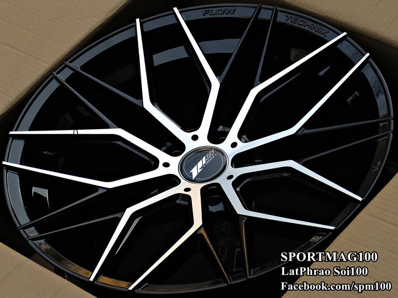 ล้อแม็ก  แม็กซ์ใหม่เบาพิเศษ USA 305Forged FT107 5รู120 ET32-40 ดำหน้าเงา F8.5 R9.5-19นิ้ว