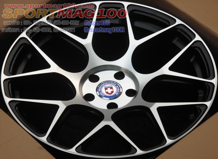ล้อแม็ก  แม็กซ์ใหม่ลายฮิต HRE P40S 5รู114 ดำหน้าเงา F8.5 R.10-20นิ้ว 