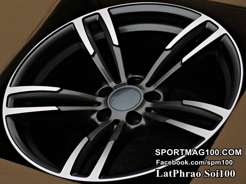 ล้อแม็ก ล้อแม็กใหม่ M4 Coupe 5รู112 สีเทาหน้าเงาET35-38 F8.5 R9.5-19นิ้ว(NewBMW)