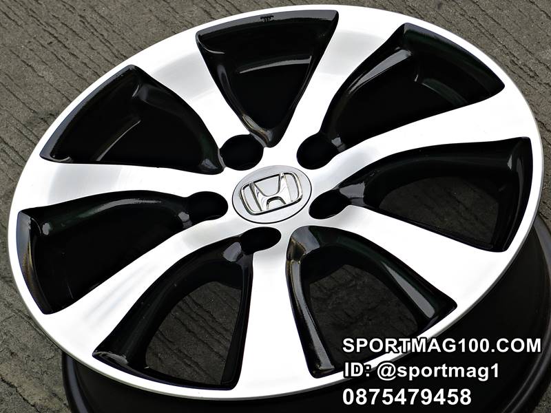 ล้อแม็ก ล้อแม็กมือสอง Honda CRV 5รู114 ดำหน้าเงา 6.5-17นิ้ว(จอง)