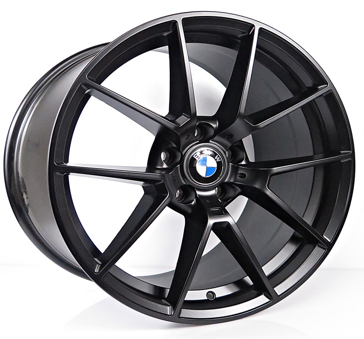 ล้อแม็ก ล้อแม็กใหม่ Msport 5รู120 ดำด้าน สำหรับซีรี่ย์3 5ใหม่ ET35-40 F8.5 R9.5-19นิ้ว