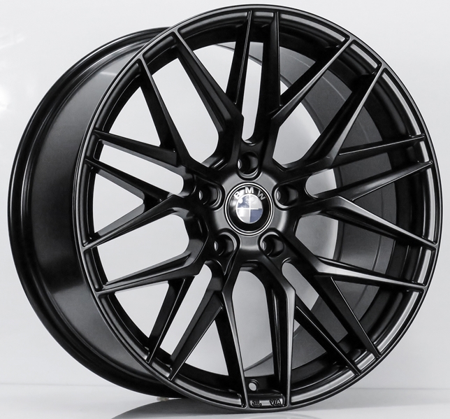 ล้อแม็ก ล้อแม็ก SSW Vorsteiner S348 ขอบ 19 กว้าง F8.5 R9.5 5รู120 Offset35-35 สีดำด้าน