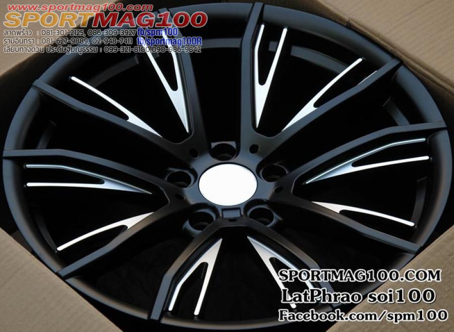 ล้อแม็ก  ล้อแม็ก M Technic 5รู114 ET45-40 ดำเงา F8.5 R9.5-19นิ้ว 