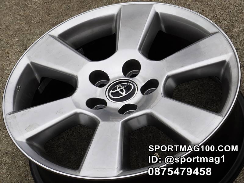 ล้อแม็ก ล้อแม็กมือสอง TOYOTA Lexus 5รู114 สีเงิน 6.5-17นิ้ว(เลียบทางด่วน)