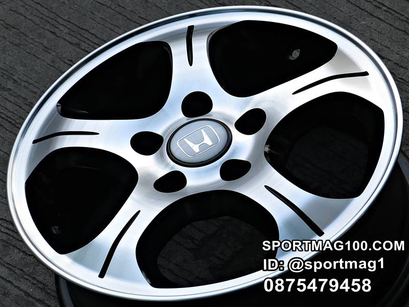 ล้อแม็ก ล้อแม็กมือสอง Honda CRV 5รู114 ดำหน้าเงา 6-15นิ้ว(ลาดพร้าว)