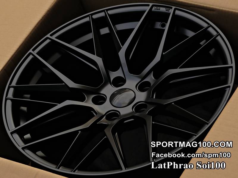 ล้อแม็ก ล้อแม็กใหม่ SSW Vorsteiner 348 5รู112 ดำด้าน 8.5-18นิ้ว