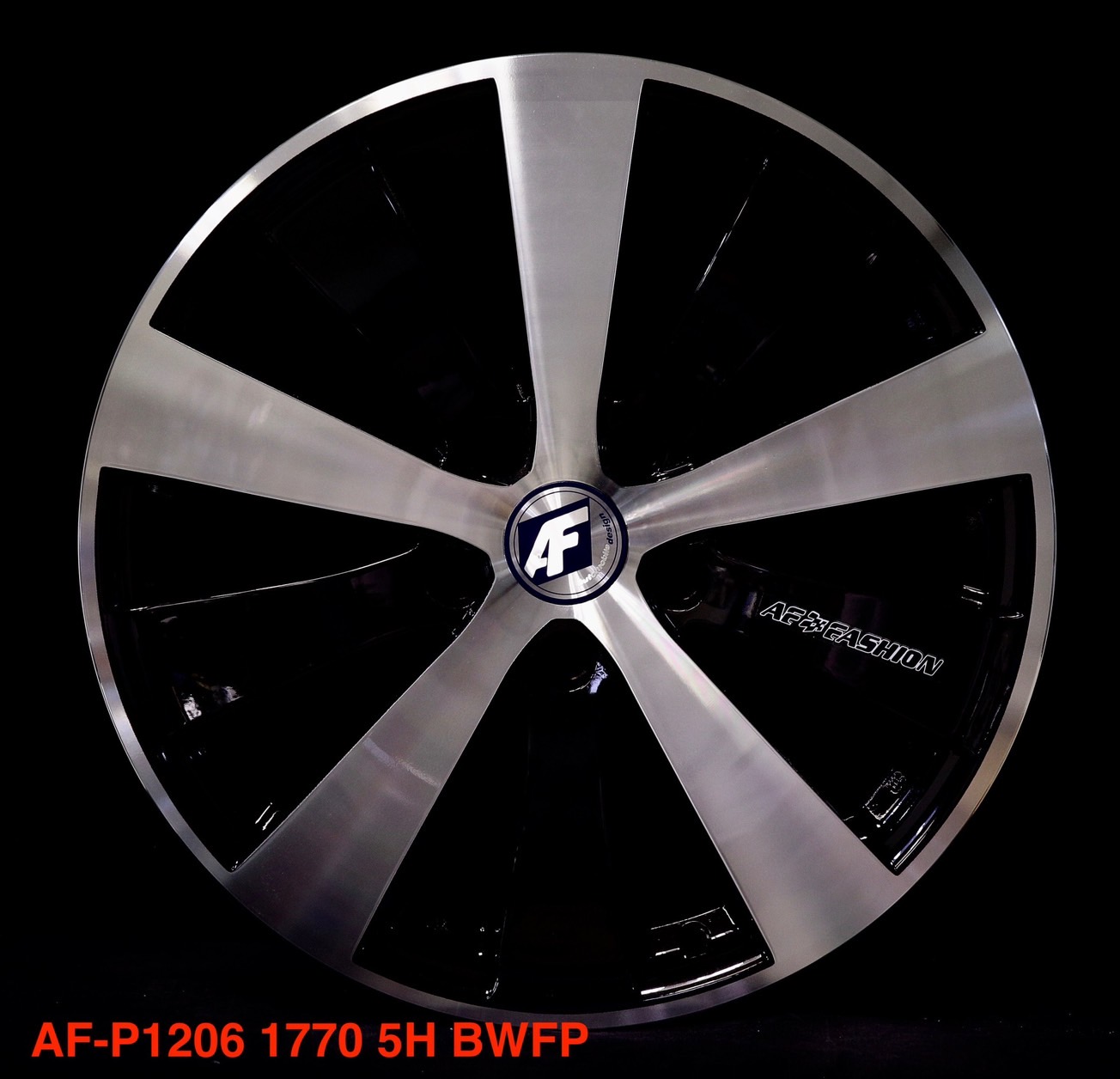 ล้อแม็ก เฮียสั่งลด แม็กซ์ใหม่ AF S5  5รู114 ดำหน้าเงา เพียง 2,750 รวมยางใหม่ 17,900 7-17นิ้ว 