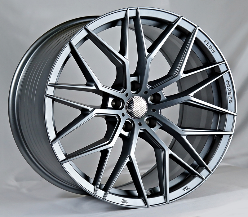 ล้อแม็ก ล้อแม็กใหม่ FlowForming 305 FF034 5รู114 ET35 เทา F8.5 R9.5-19นิ้ว