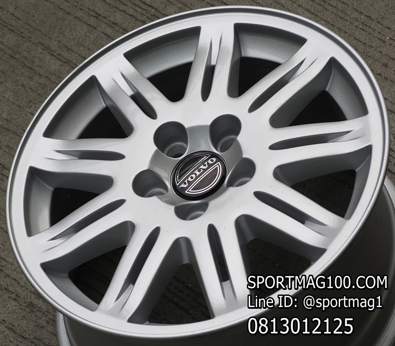 ล้อแม็ก ล้อแม็กมือสอง Volvo S80 5รู108 ซิลเวอร์ 7-16นิ้ว
