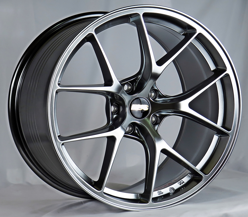 ล้อแม็ก ล้อแม็กใหม่เบาFlowforming RID 5รู114 ไอเปอร์แบล็ค ET35-38 F8.5 R9.5 -19นิ้ว