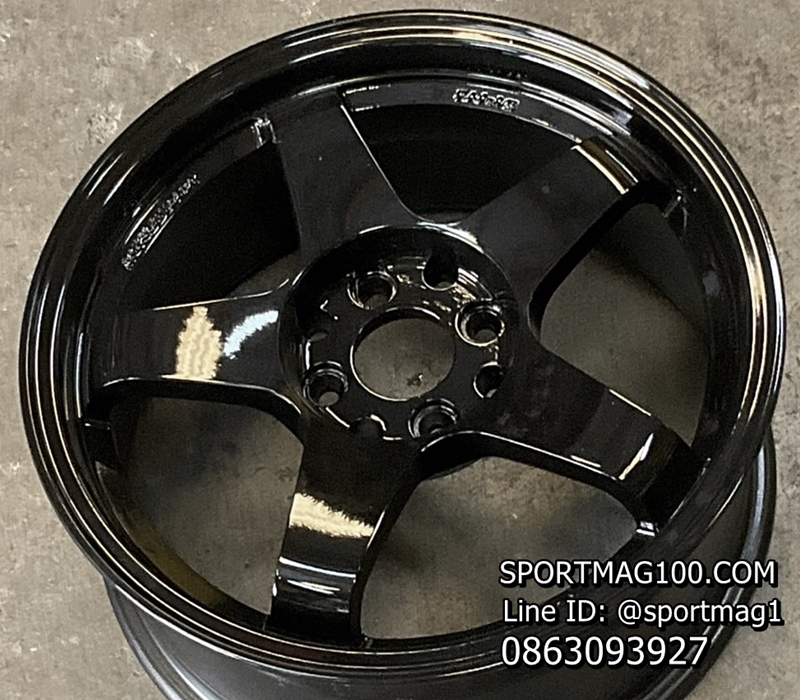 ล้อแม็ก ล้อแม็กมือสอง NISMO 4รู100/114 ดำเงา 7-16นิ้ว(ลาดพร้าว)