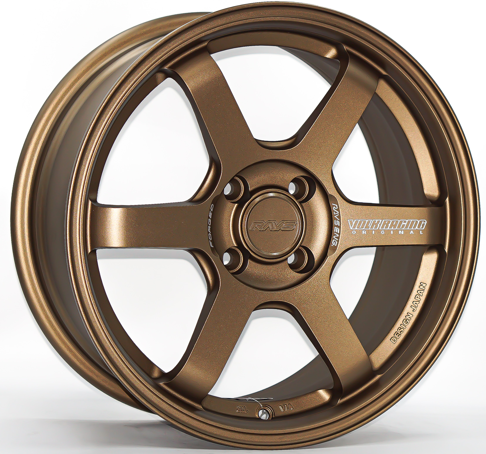 ล้อแม็ก ล้อแม็กใหม่เบา Flowforming AOW TE37 Sonic 4รู100 ET35 ทองแดงเลเซอร์ 7-16นิ้ว