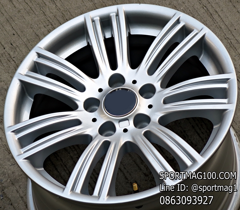 ล้อแม็ก ล้อแม็กมือสองแท้ห้าง BMW Msport 5รู120 ซิลเวอร์ 8-17นิ้ว(ลาดพร้าว)