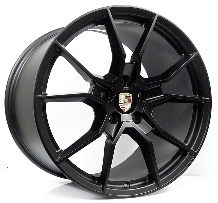 ล้อแม็ก ล้อแม็กเบาสุดFORGED Porshe S09 5รู130 ET60-60 ดำด้าน F9.5 R11-21นิ้ว
