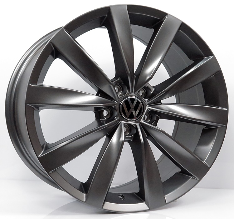 ล้อแม็ก ล้อแม็กใหม่ Scirocco1425 5รู112 ET41 สีเทา 8-19นิ้ว