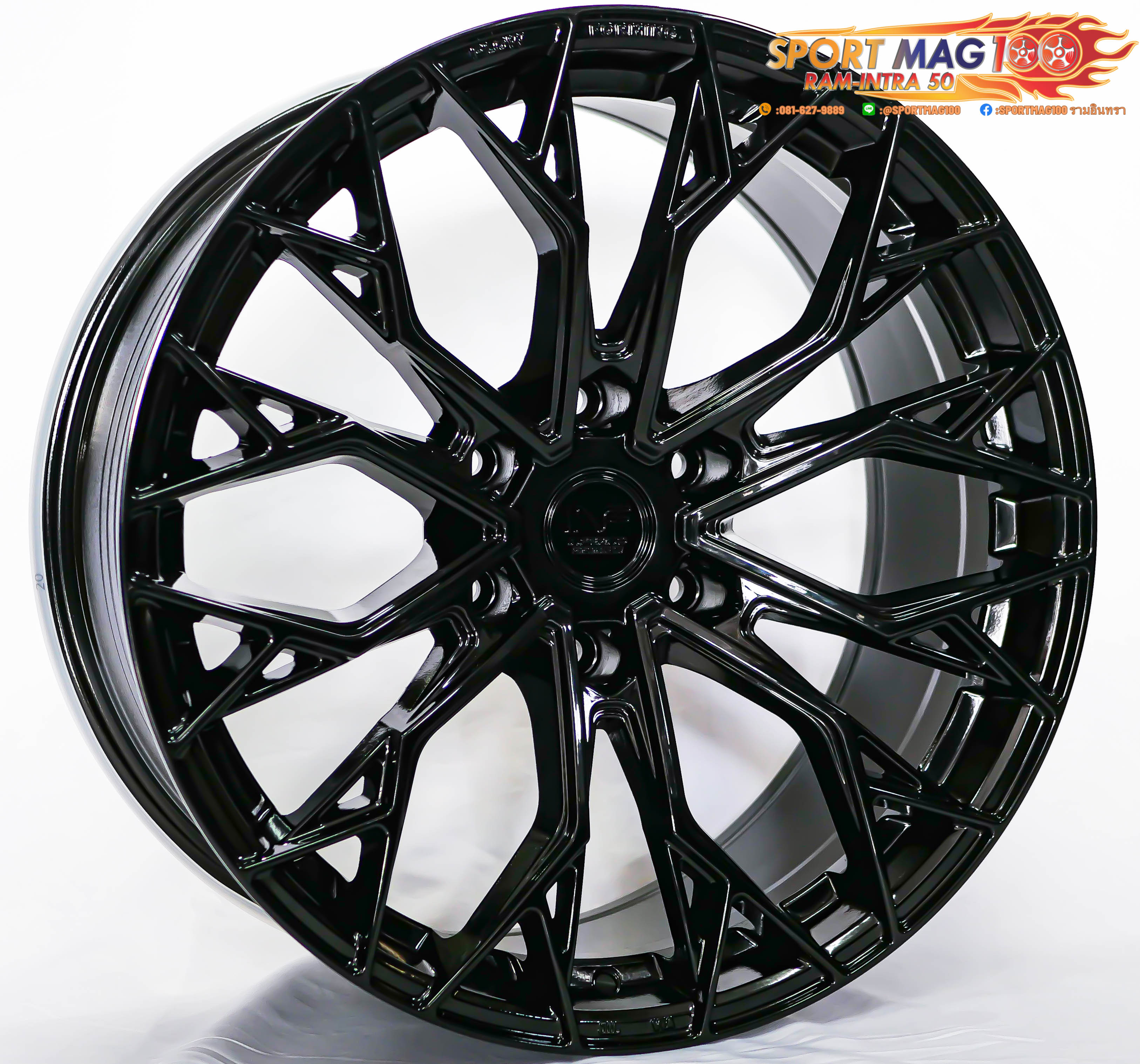 ล้อแม็ก ล้อแม็กใหม่เบา FlowForming 12.25kg Inferno AJ1688 6รู139 ET15 9-20นิ้ว 