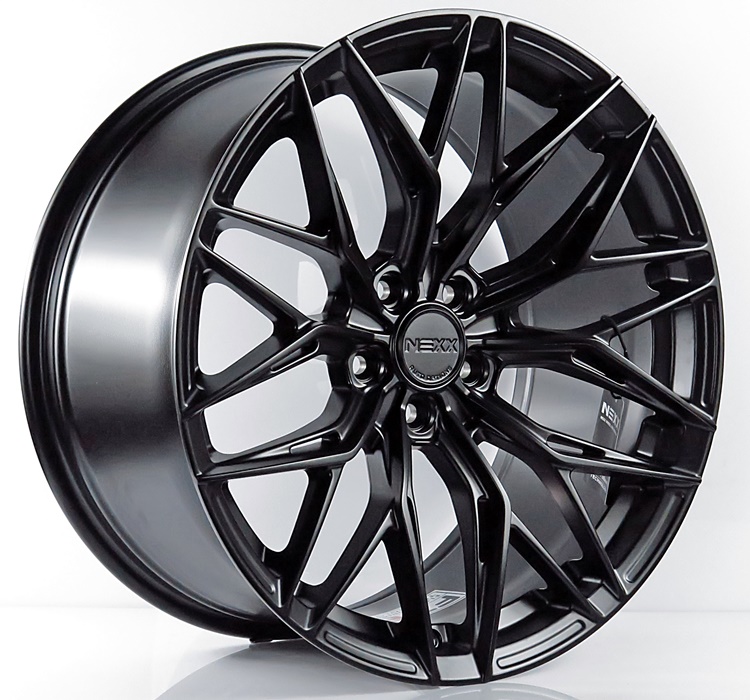 ล้อแม็ก ล้อแม็กใหม่เบา FlowForming NEXX XX07 5รู120 ET35 ดำด้าน 8.5-20นิ้ว