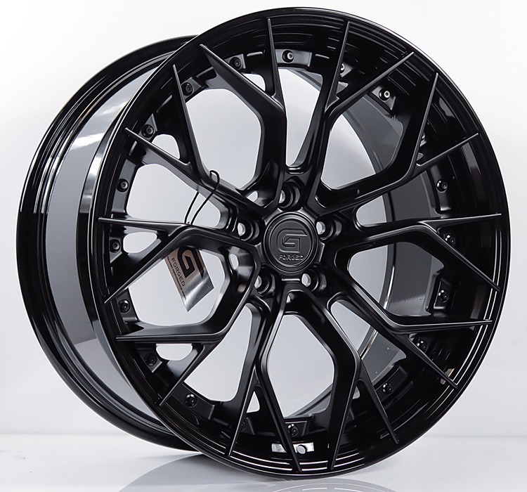 ล้อแม็ก ล้อแม็กแท้2ชิ้น G-Forged GF09 5รู120 สีBlackMatt/GB ET35 8.5-20นิ้ว
