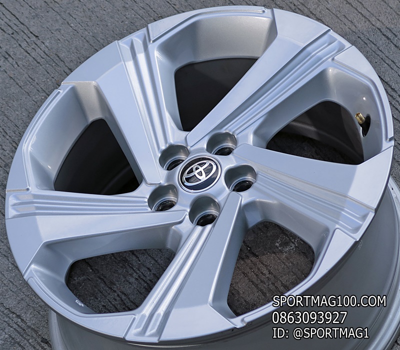 ล้อแม็ก ล้อแม็กป้ายแดง Toyota YarisCross 5รู100 ซิลเวอร์ 6.5-17นิ้ว(ลาดพร้าว-รามอินทรา)