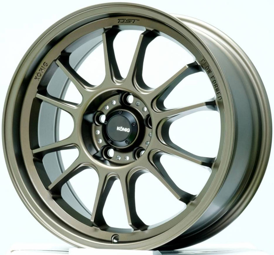 ล้อแม็ก ล้อแม็กใหม่เบา FlowForming USA Konig HyperGram 5รู114 ET35 สีกัน 8-17นิ้ว 
