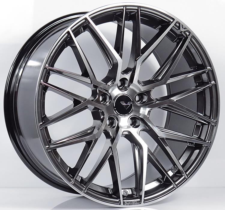 ล้อแม็ก ล้อแม็กใหม่ MGW Vorsteiner 5รู114 ET38 ไฮเปอร์แบล็คหน้าเงา F8.5 R9.5-19นิ้ว