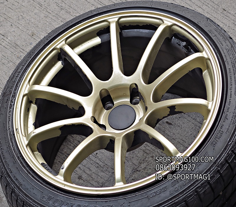 ล้อแม็ก ล้อลูกค้าฝากขาย RS 5รู114 สีทอง F8 R9-18นิ้ว(ลาดพร้าว)