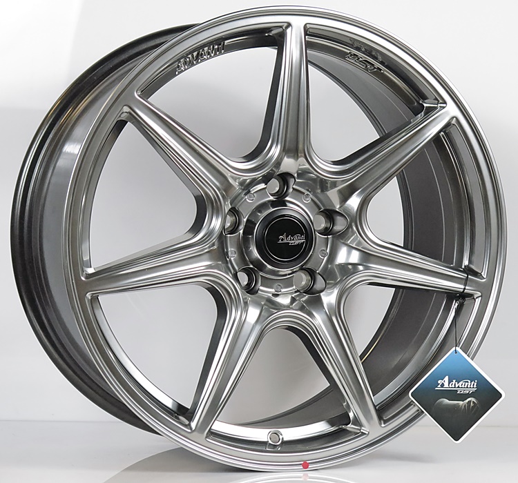 ล้อแม็ก เฮียสั่งลด ล้อแม็กใหม่ Advanti Viento MD026 5รู114 ET35 สีไฮเปอร์ 8.5-18นิ้ว