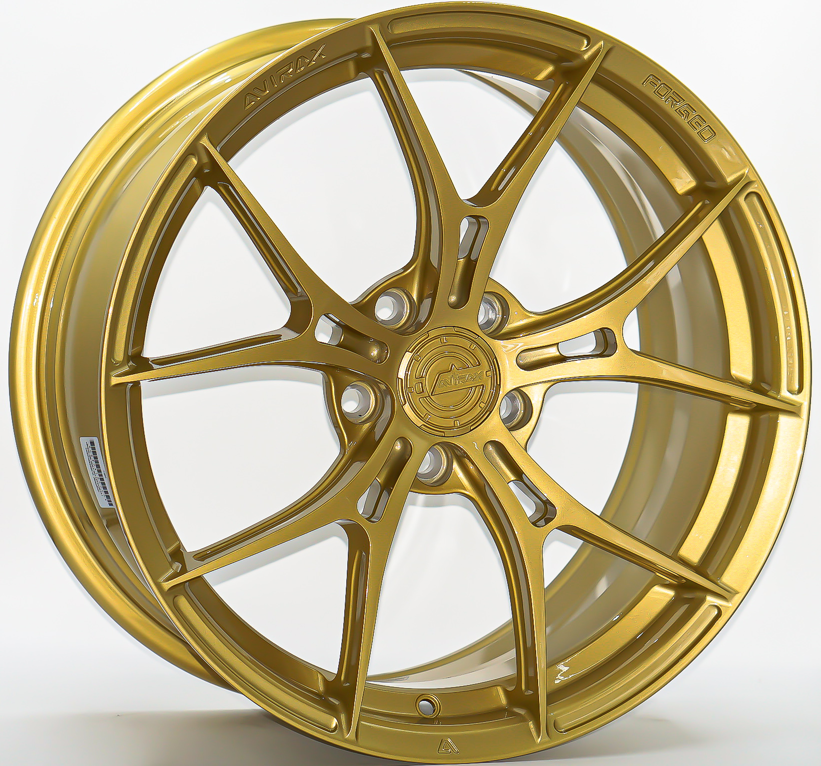 ล้อแม็ก ล้อแม็กใหม่ AVIRAX FORGED GL500 5รู114/112 ET35 ทอง 8.5-18นิ้ว