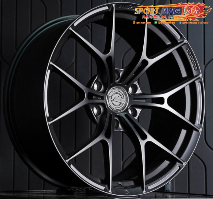 ล้อแม็ก ล้อแม็กใหม่ AVIRAX FORGED GL500 6รู139 ET15 ดำเงา 9-20นิ้ว