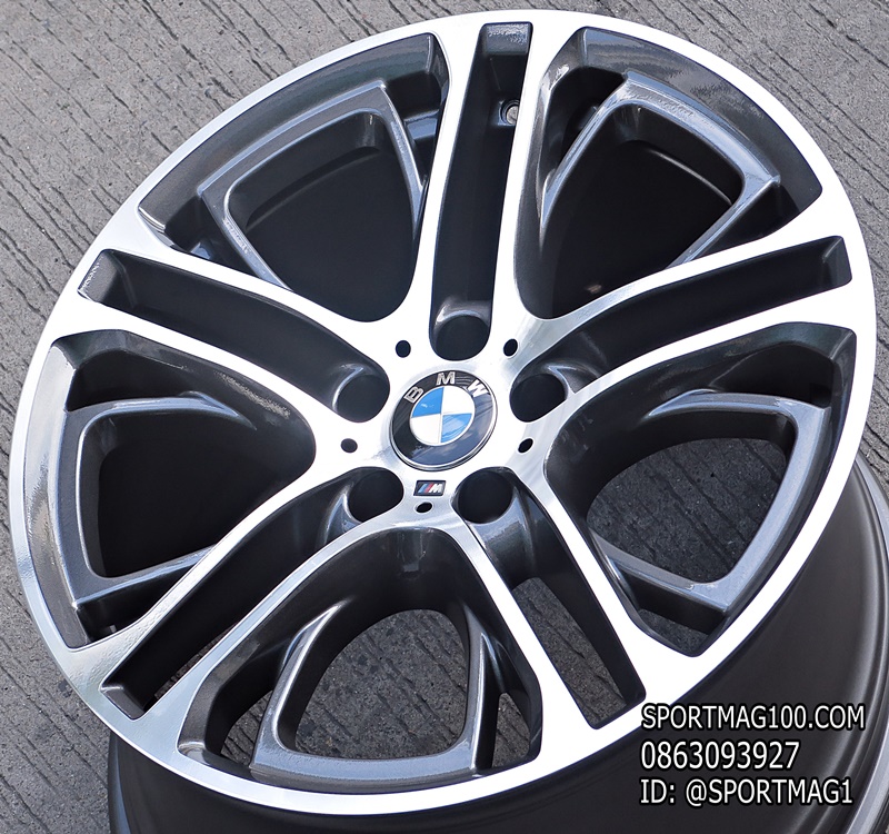 ล้อแม็ก ล้อแม็กมือสองแท้ BMW X4 5รู120 กันเมทาลิกหน้าเงา F8.5 R10-20นิ้ว(ลาดพร้าว)