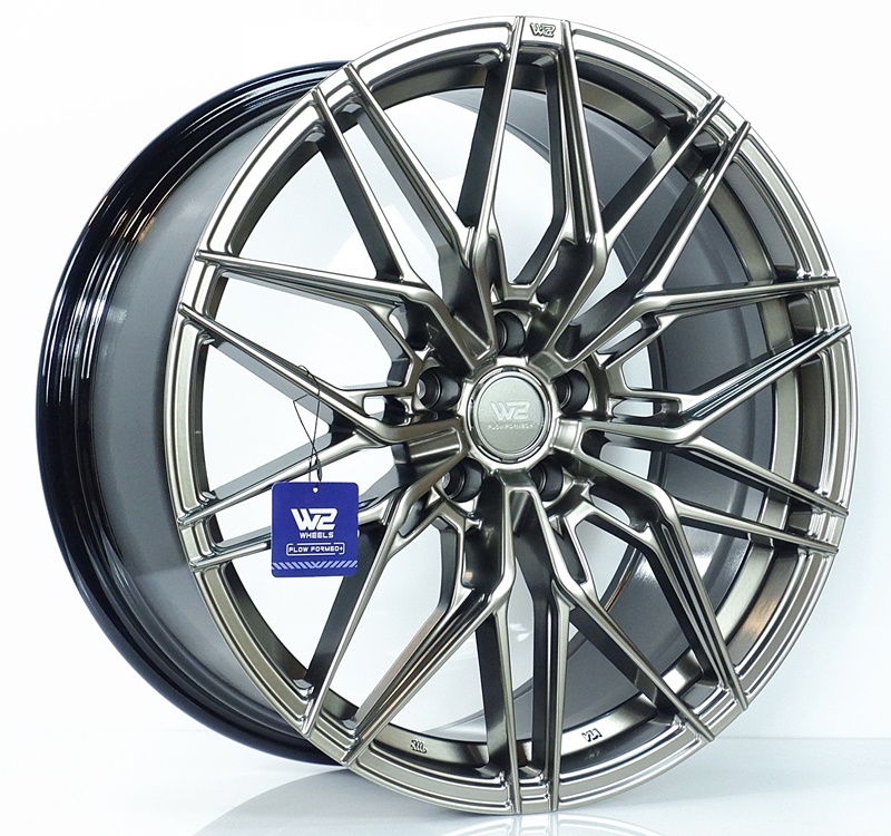 ล้อแม็ก ล้อแม็กใหม่เบา Flowforming WFF-D 5รู114 สีCrystalGM 9-20นิ้ว