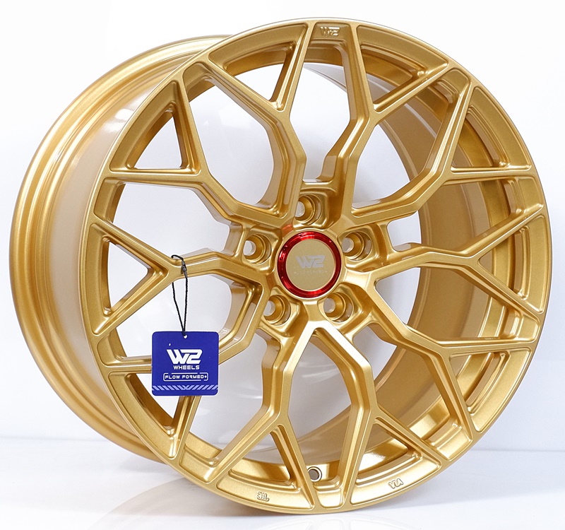 ล้อแม็ก ล้อแม็กใหม่เบา Flowforming WFF-B 5รู114 สีDeepGold ET35 8.5-18นิ้ว