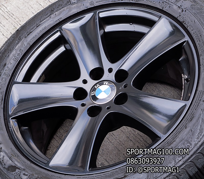 ล้อแม็ก แม็กซ์มือสองห้าง BMW S5 5รู120 5ก้าน  ET46 ดำด้าน 8.5-18นิ้ว(ลาดพร้าว)
