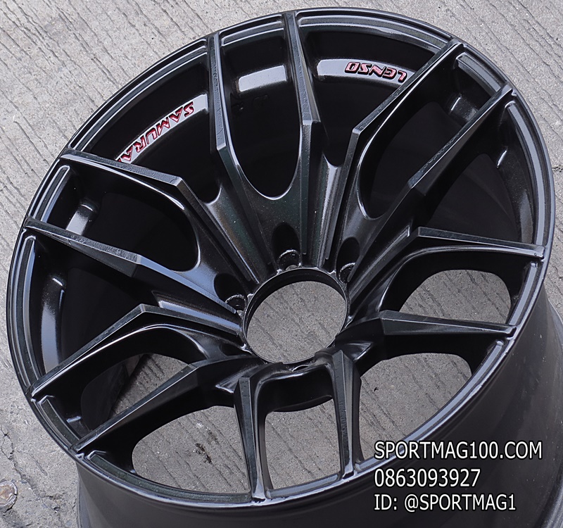 ล้อแม็ก ล้อแม็กมือสอง LENSO Samurai 6รู139 ดำด้าน 9.5-20นิ้ว(ลาดพร้าว)