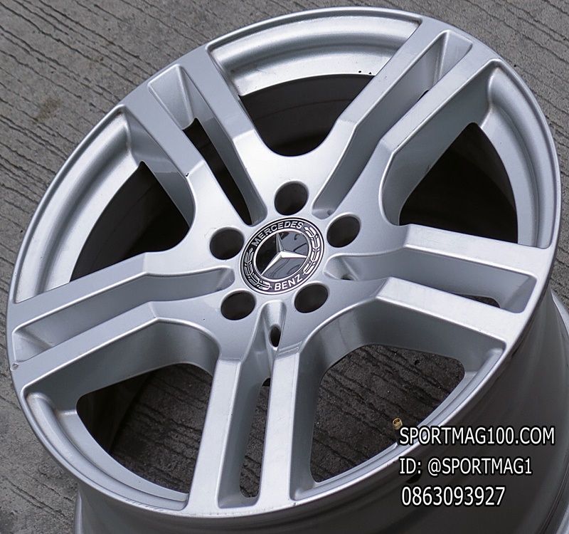 ล้อแม็ก ล้อแม็กมือสองแท้ห้าง Benz GLA 250 5รู112 บรอนซ์ 7.5-18นิ้ว(ลาดพร้าว)