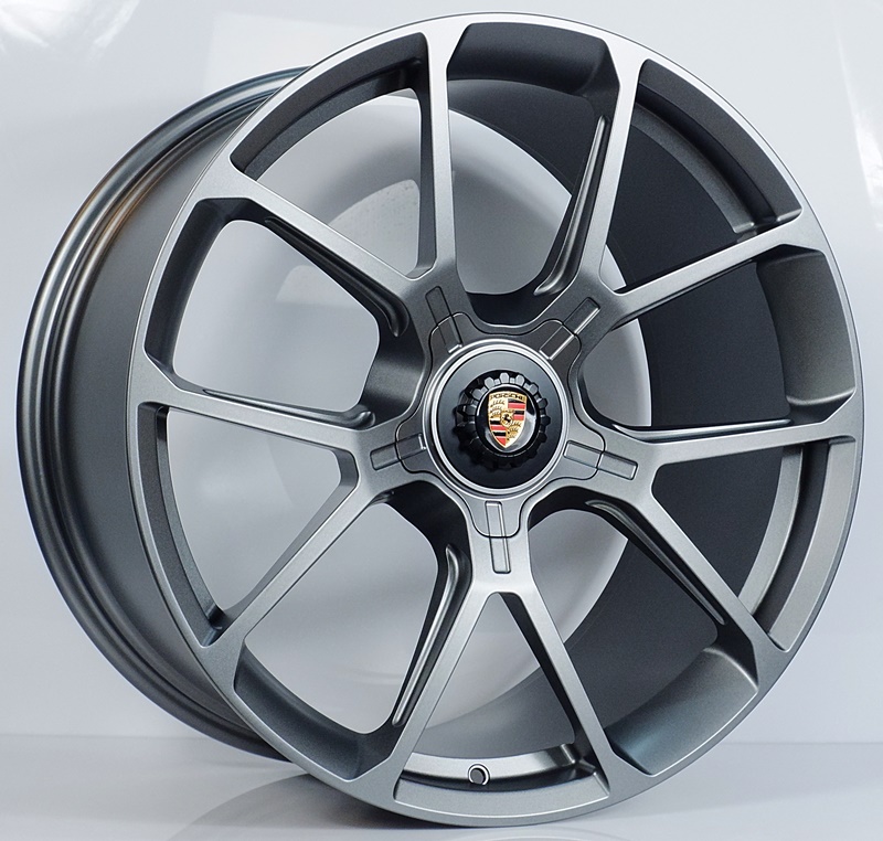 ล้อแม็ก ล้อแม็กเบาสุดFORGED Porsche D1301 5รู130 ET45-55 สีกัน F9.5 R11-21นิ้ว