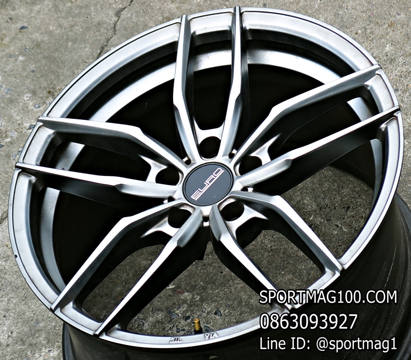 ล้อแม็ก ล้อแม็กมือสองเบา Flowforming Vosso L229 5รู112 ไฮเปอร์แบล็ค 8-18นิ้ว(ลาดพร้าว)