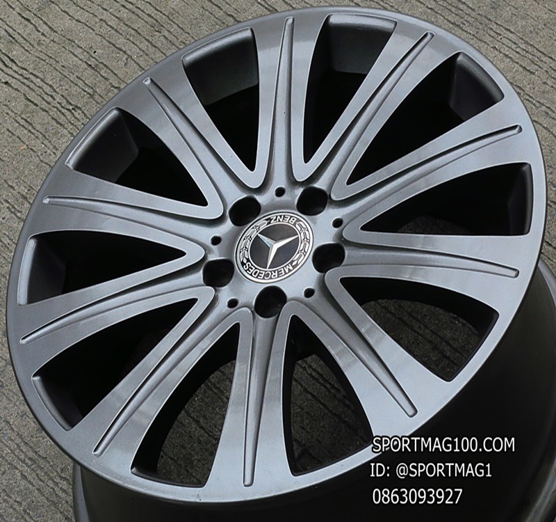 ล้อแม็ก ล้อแม็กมือสองแท้ Benz Eclass W213 5รู112 เทา F8 R9-19นิ้ว(ลาดพร้าว)